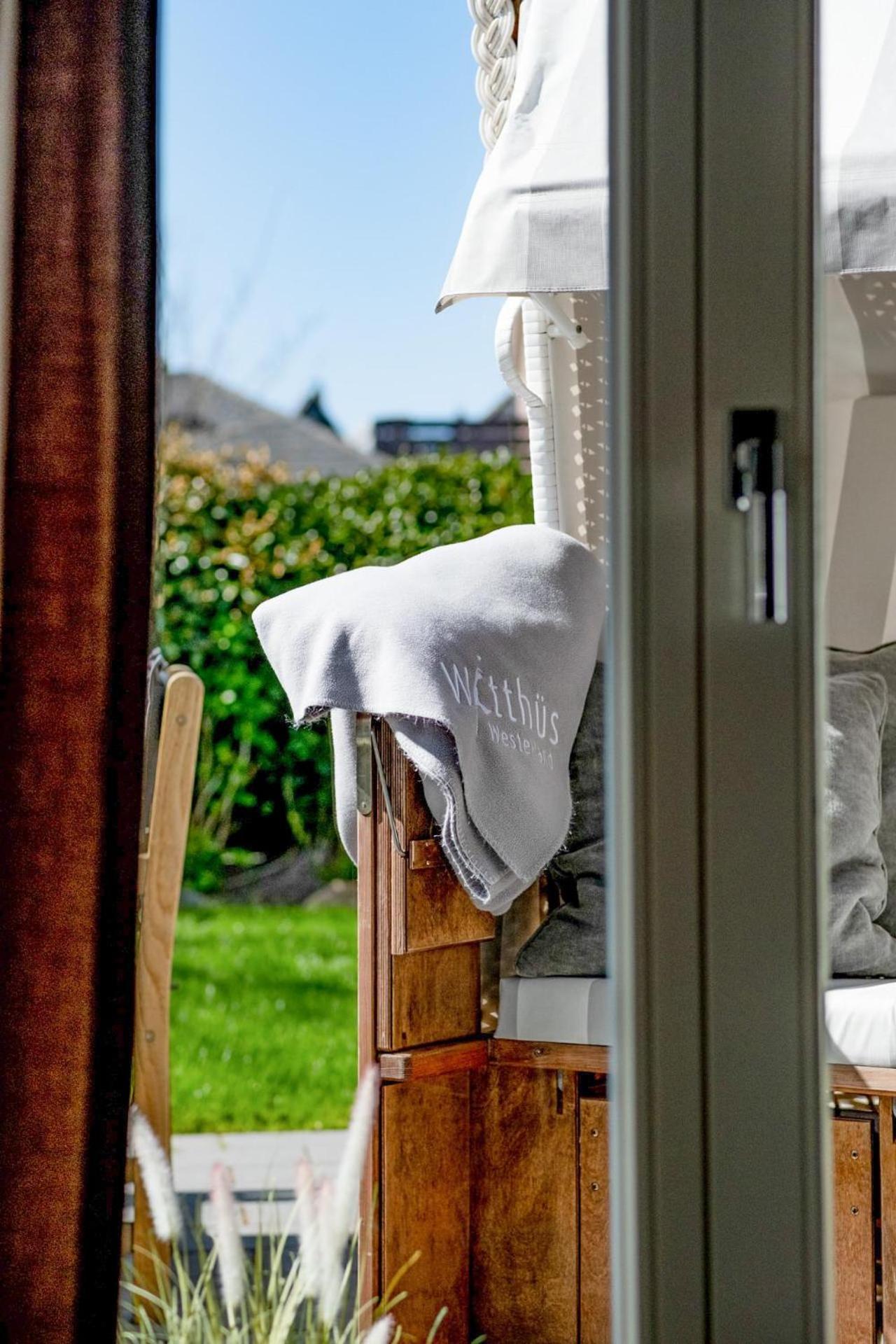 Ferienhaus Witthues - Domizil Silbermoewe - Exklusiv, Strand- Und Zentrumsnah 韦斯特兰 外观 照片